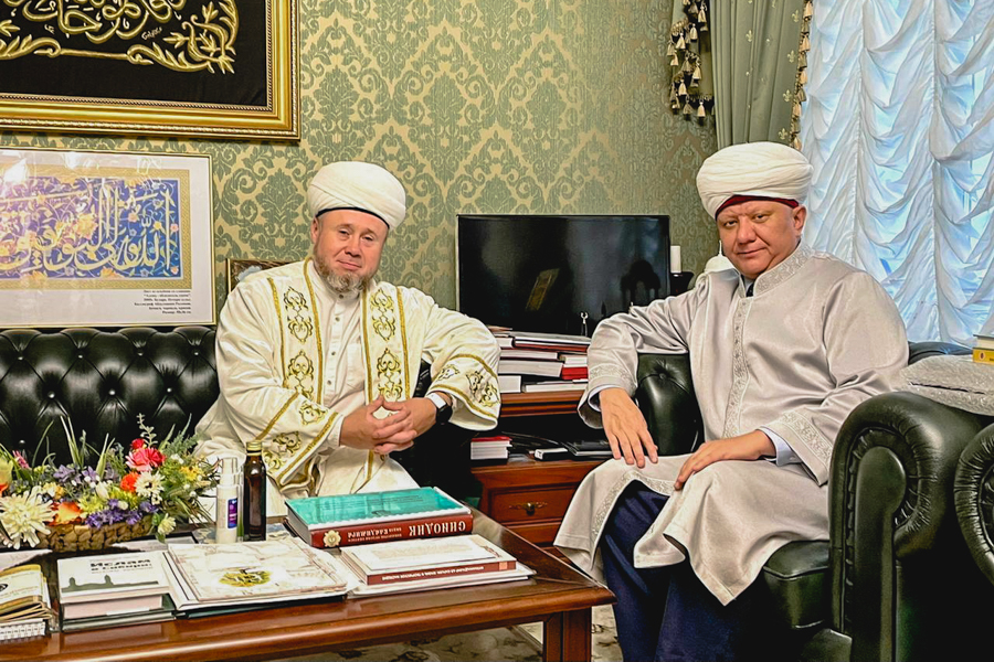 Советник муфтия Татарстана встретился с Альбиром хазратом Кргановым