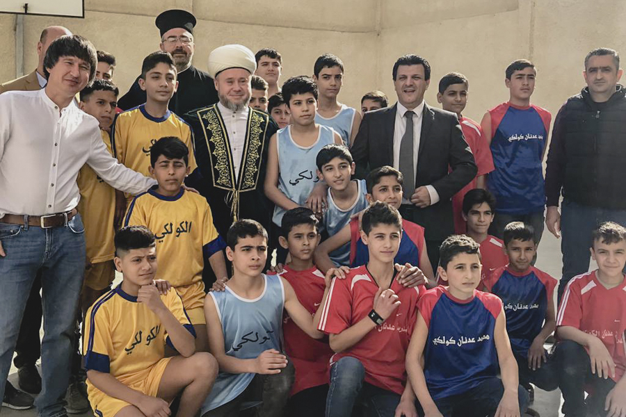 Советник муфтия Татарстана посетил сирийскую школу, отремонтированную при участии ДУМ РТ