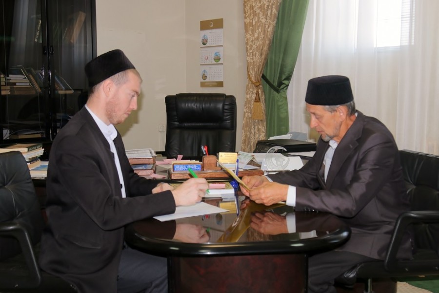 Мухтасиб Альметьевского района провел встречу с имам-хатыйбом мечети села Верхняя Мактама