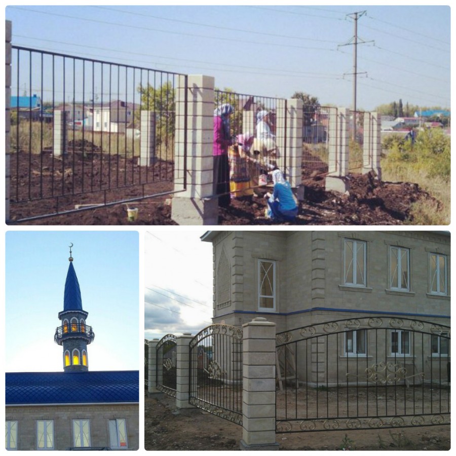 В Лениногорске продолжается строительство мечети