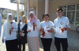 Мусульманская молодежь Чистополя поддержала Всероссийскую акцию