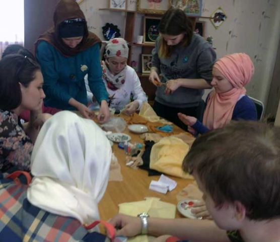 Детям Кировского детского дома был организован мастер-класс