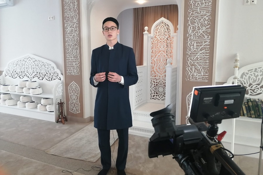 Шакирды выступили с проповедями для участия в телевизионном конкурсе татарских вагазов