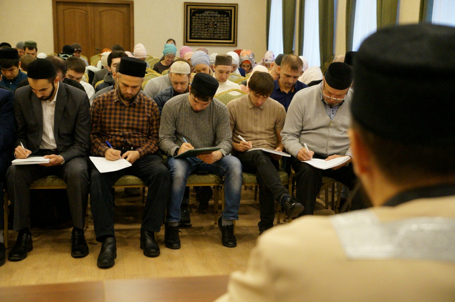 Впервые "Татарча диктант" написали в мечетях республики