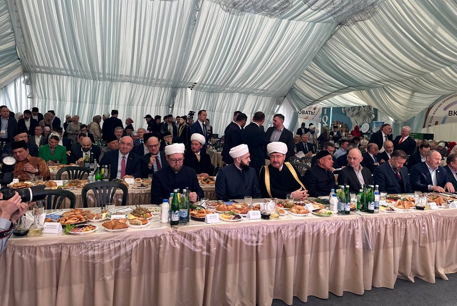 Муфтий принял участие в Шатре Рамадана в Москве