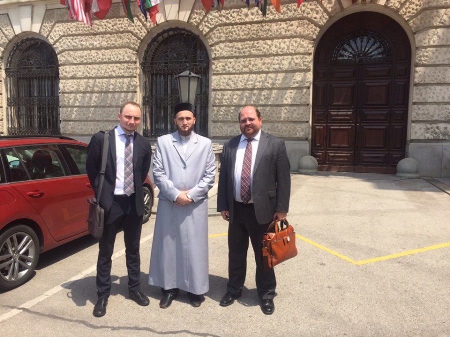 Муфтий Татарстана принимает участие в заседании ОБСЕ о свободе совести и религиозных убеждений в Вене