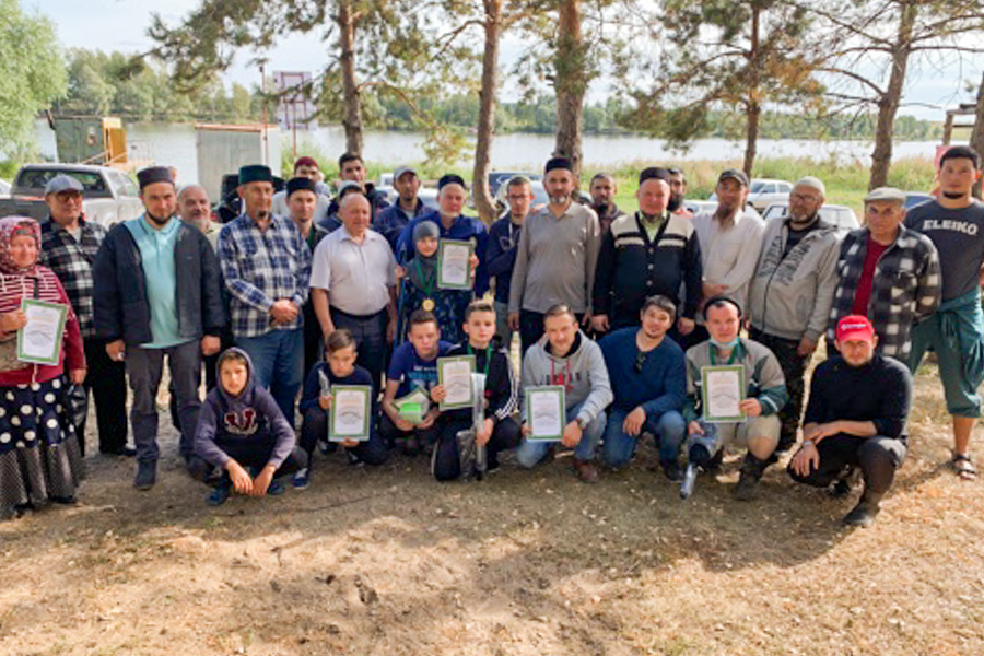В Азнакаевском районе прошёл турнир среди мусульманской молодёжи РТ по спортивной ловле рыбы
