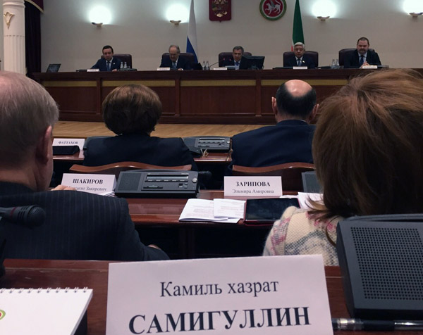 Камиль Самигуллин принимает участие в заседании по межнациональным и межконфессиональным отношениям