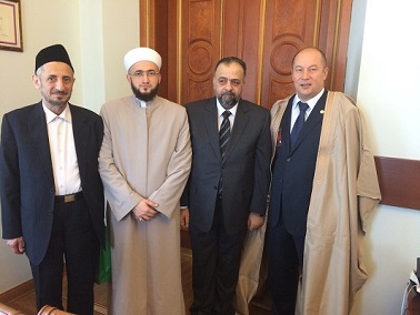 Муфтий Татарстана с сирийской делегацией встретились с Асгатом Сафаровым