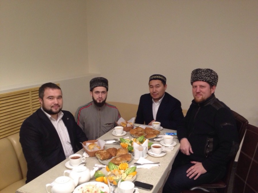 Муфтий Татарстана встретился с руководителем отдела халяль Духовного управления мусульман Казахстана