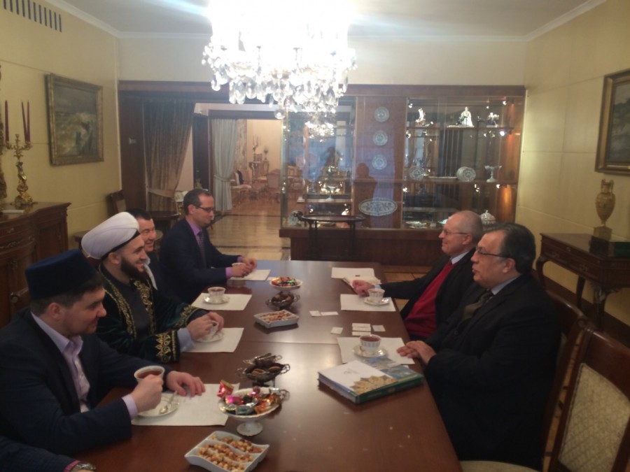 Чрезвычайный и полномочный посол РФ в Турции встретился с делегацией ДУМ РТ