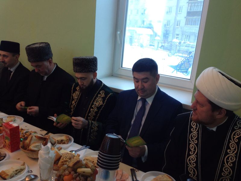 Камиль Самигуллин принял участие в празднике в честь 15-летия мечети «Сулейман»