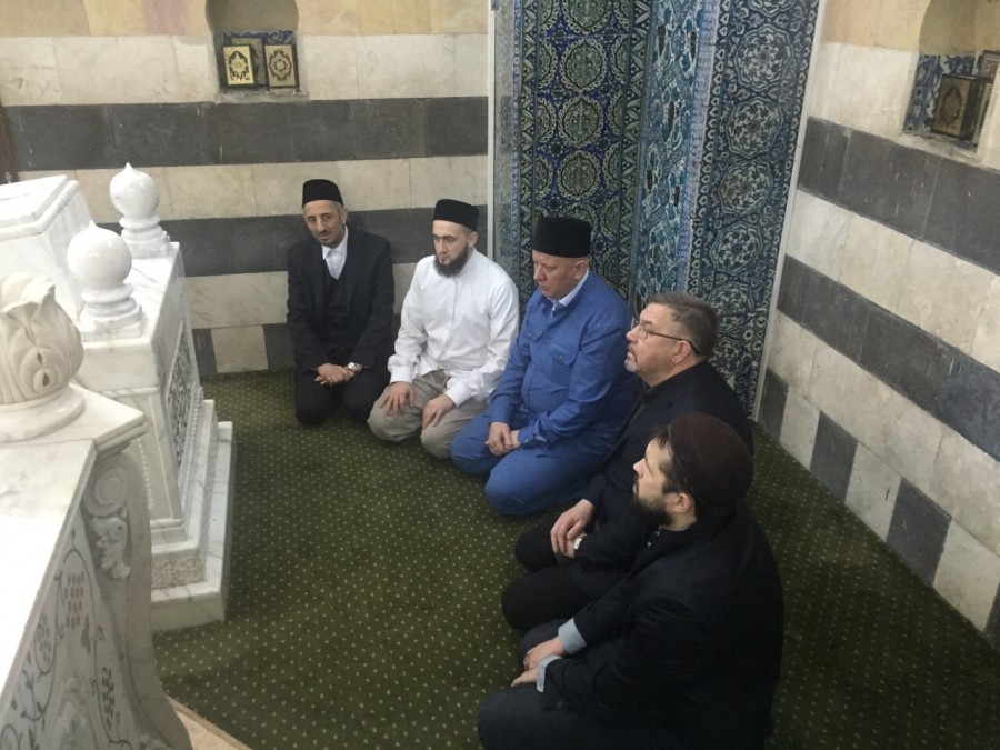 Делегация ДУМ Татарстана посетила Большую мечеть Омейадов в Дамаске
