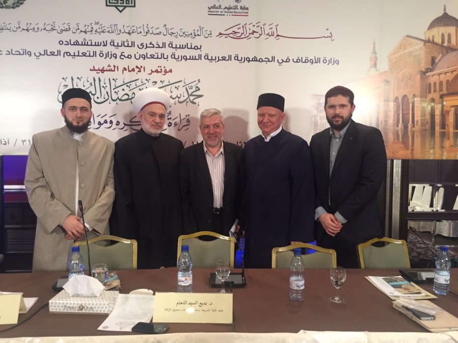 Муфтий Татарстана принимает участие в конференции в Сирии