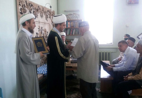 Имамы Лаишевского района получили «Шәһадәтнамә»