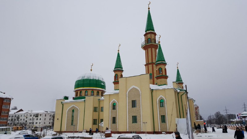 В Зеленодольске открылась Соборная мечеть (фоторепортаж, видео)