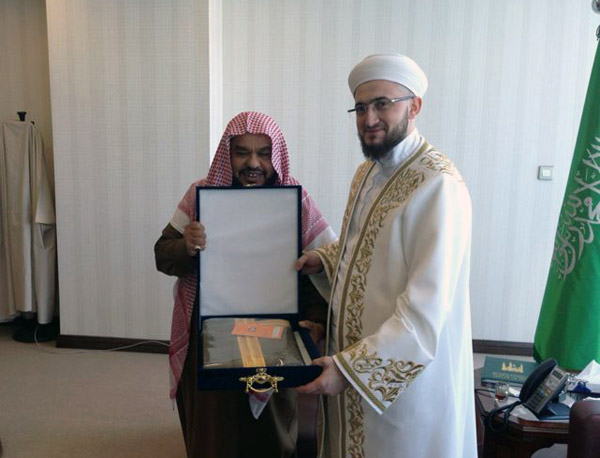 Камиль хазрат Самигуллин встретился с заместителем министра по делам ислама и вакуфов КСА