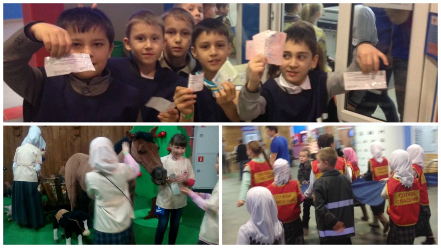 Учащиеся школы  "Усмания" посетили «КидСпейс»