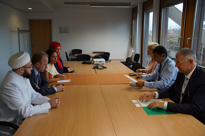 Камиль хазрат Самигуллин посетил Штаб-квартиру Управления Верховного комиссара ООН по правам человека в Женеве
