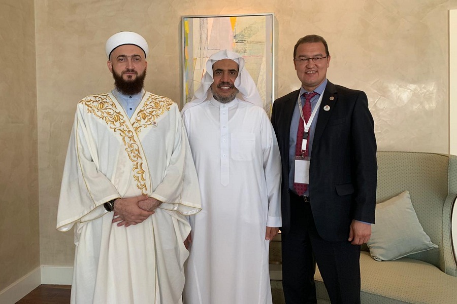 Муфтий РТ встретился с главой Всемирной исламской лиги в Мекке