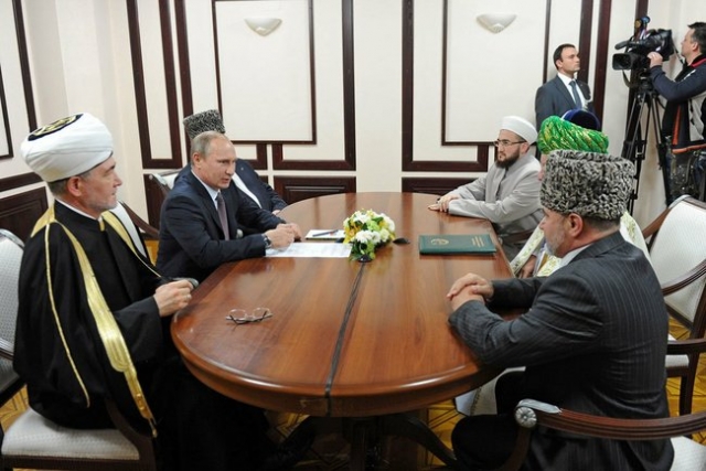 Муфтий Татарстана принял участие на встрече с Президентом России
