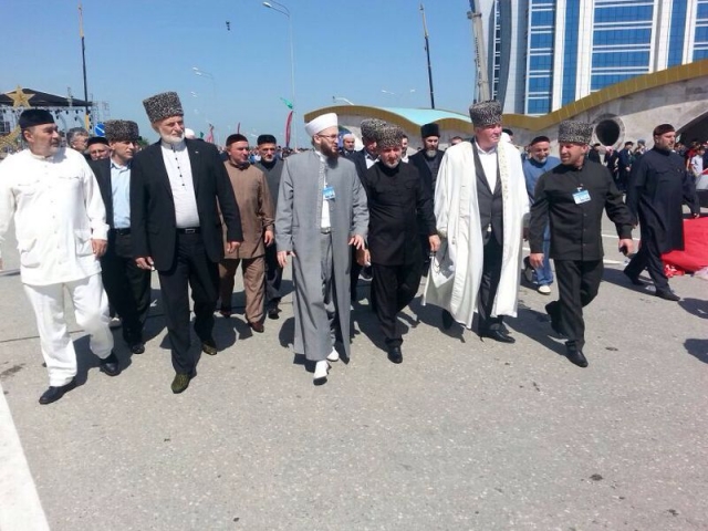 Муфтий Татарстана принял участие в торжественном открытии мечети в Чечне