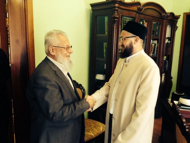 Муфтий Татарстана встретился с известным ученым из Кувейта Мухаммадом Абу аль-Фаттахом аль-Баянуни