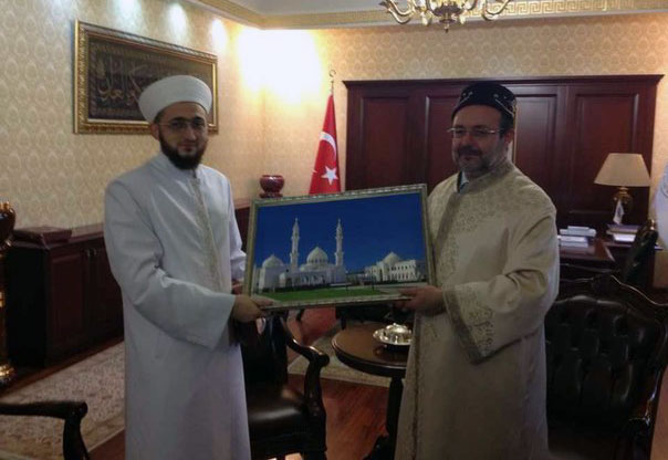 Муфтий Татарстана встретился с министром по делам религии Турции профессором доктором Мехметом Гормезом