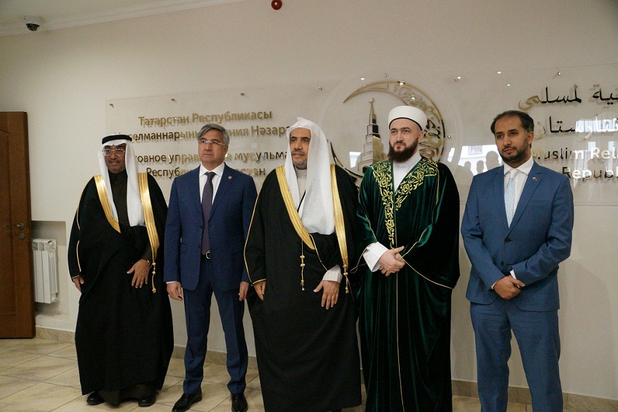 Муфтий встретился с делегацией во главе с Генеральным секретарем Всемирной исламской лиги