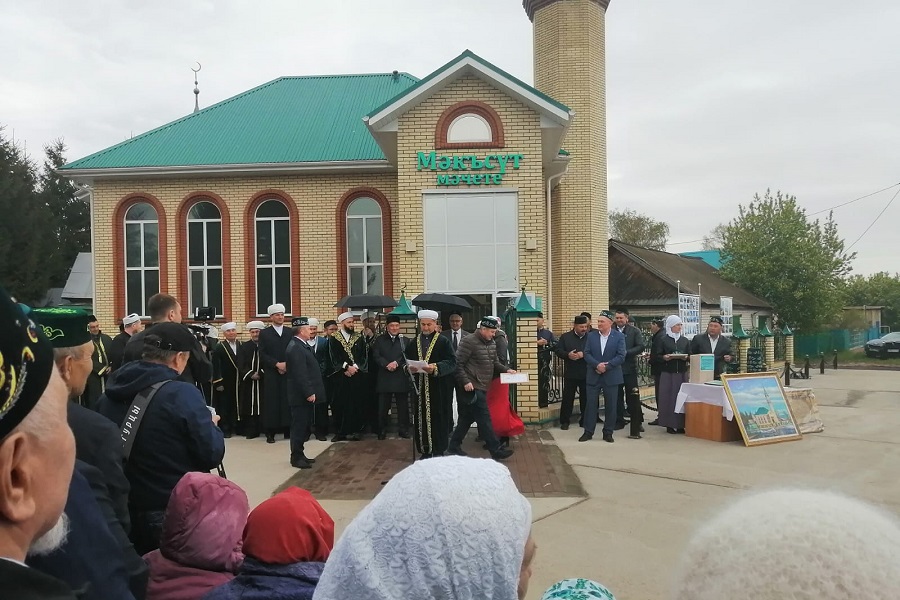 В селе Нижние Яки Мамадышского района открылась новая мечеть