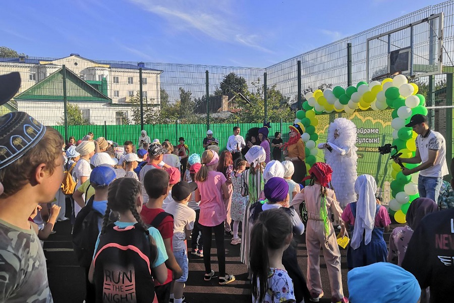 В Чистополе прошёл детский праздник в честь прошедшего Курбан-байрама