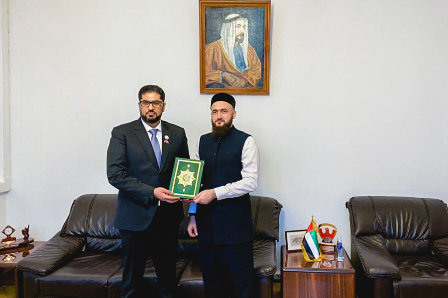 Муфтий в Москве встретился с послом ОАЭ в России