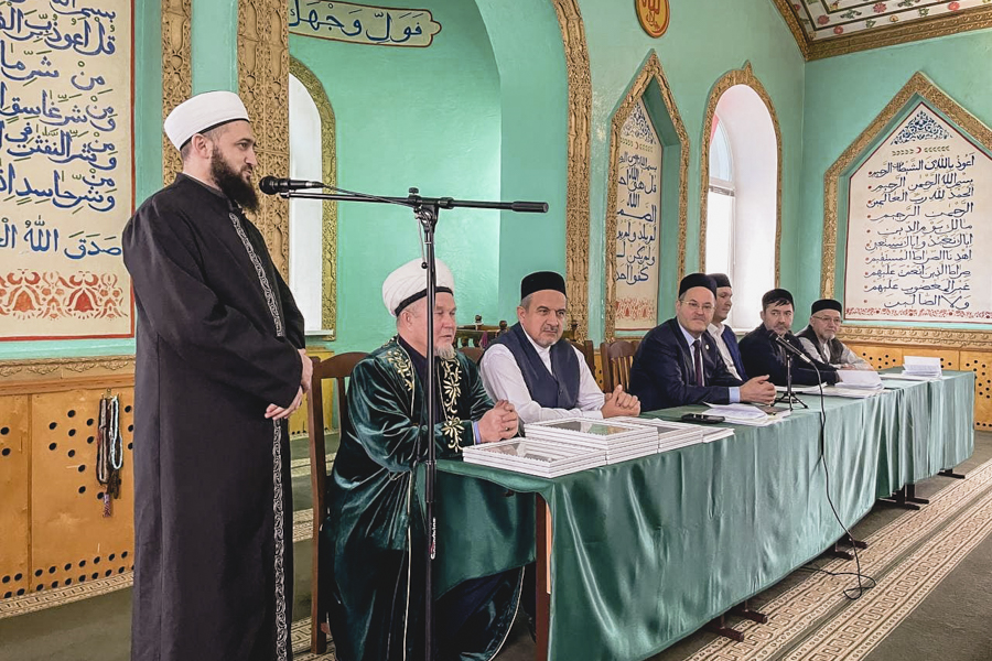 Муфтий Татарстана принял участие в годовом собрании Балтасинского мухтасибата