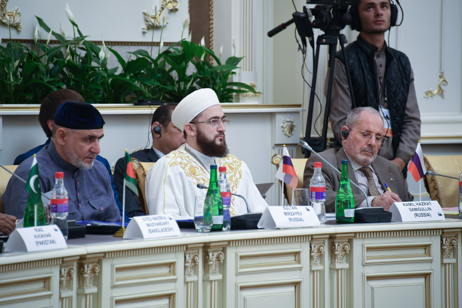 Муфтий РТ  с рабочим визитом в Чеченской Республике