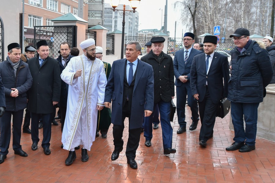 Рустам Минниханов: «Возрождение Галеевской мечети – важное событие для всего Татарстана»