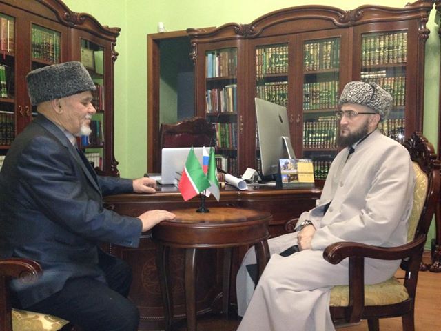 Прошла рабочая встреча муфтия Татарстана с имам-мухтасибом Азнакаевского района