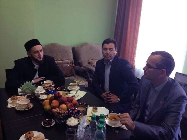 Прошла встреча муфтия с зампредседателя Совета по государственно-межконфессиональным отношениям при Президенте РБ