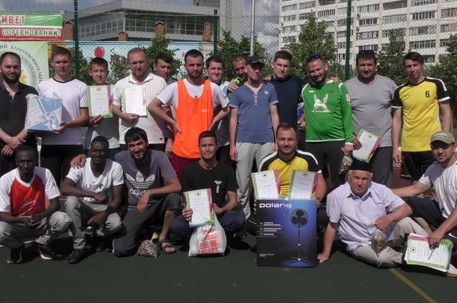 В Казани прошли соревнования по мини-футболу среди прихожан мечетей