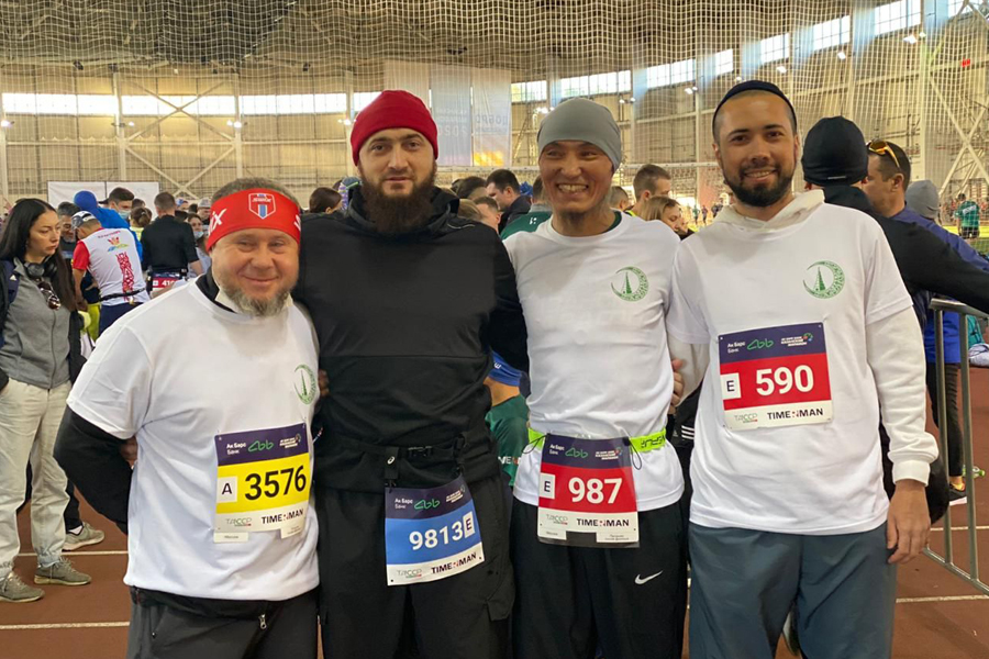 Муфтий и команда ДУМ РТ приняли участие в Казанском марафоне