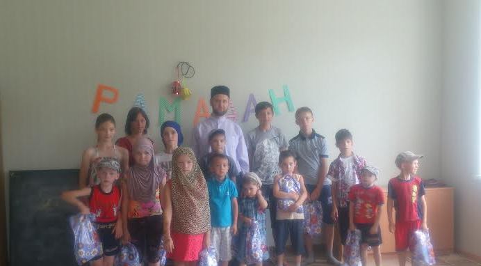 В месяц Рамадан для воспитанников Елабужского детского дома организовали праздник
