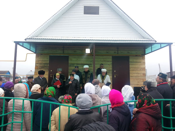 В Заинском районе открыли новую мечеть