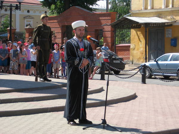 Духовные деятели Чистопольского района приняли участие в митинге ко Дню памяти и скорби