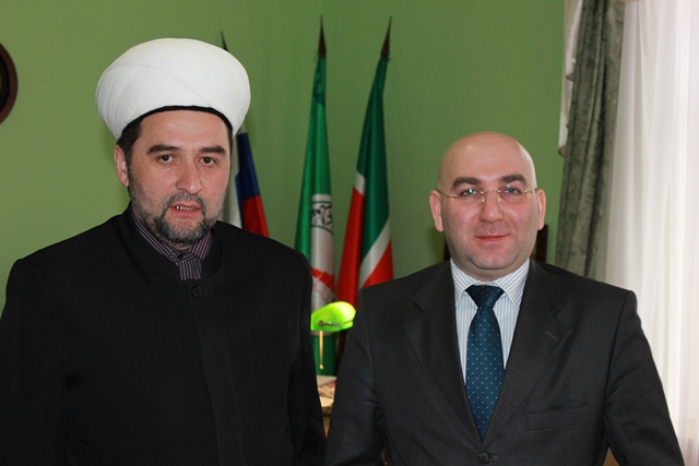 Встреча муфтия с генеральным консулом Турецкой Республики