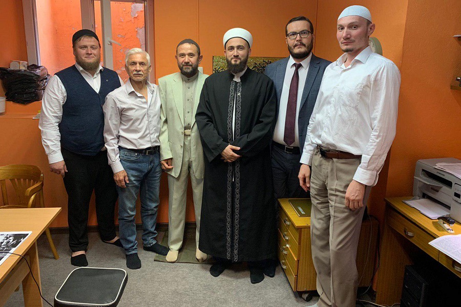 Камиль хазрат Самигуллин встретился с муфтием Духовного управления мусульман Республики Беларусь