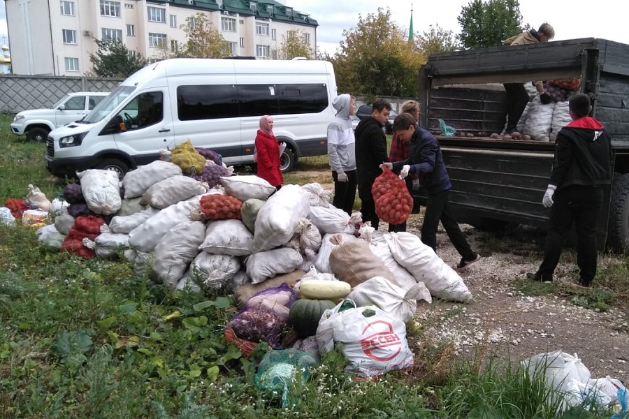 На этой неделе в Татарстане нуждающимся раздали 5 тонн  гушр-садаки