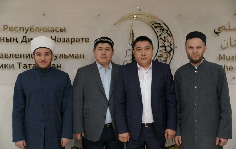 Татарстан мөфтиятендә Казахстан кунаклары булды