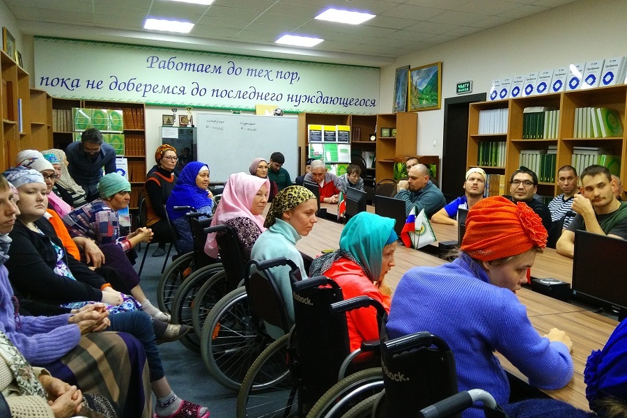 В реабилитационном центре фонда «Ярдэм» стартовали курсы по социальному проекту «Поддержим друг друга»