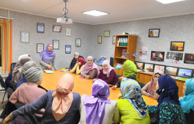 Мусульманки Чистополя собрались в Исламском центре в честь Всемирного Дня хиджаба
