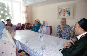 Встреча в доме-интернате для инвалидов и престарелых