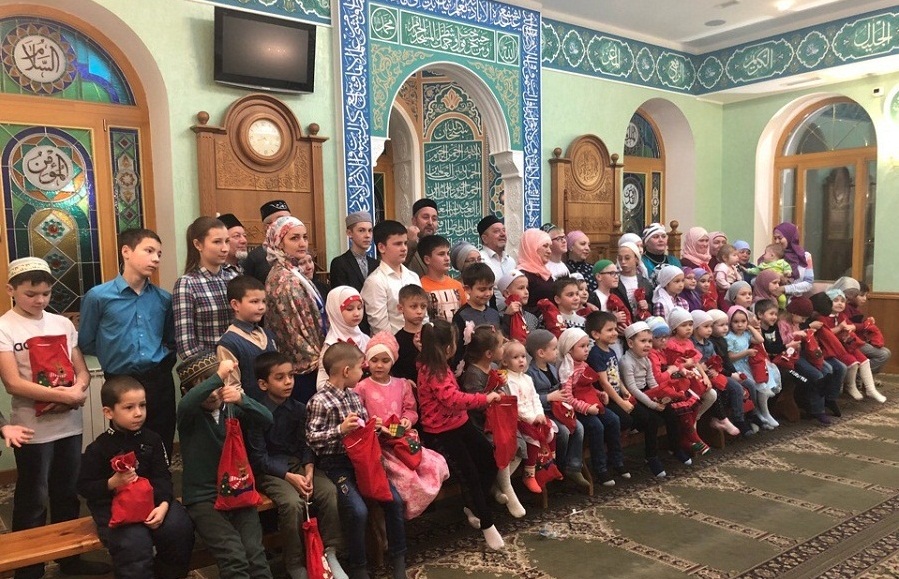 В мечети "Анас" г.Чистополь провели детский праздник